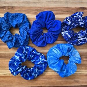 Blue Scrunchie Set for Kids